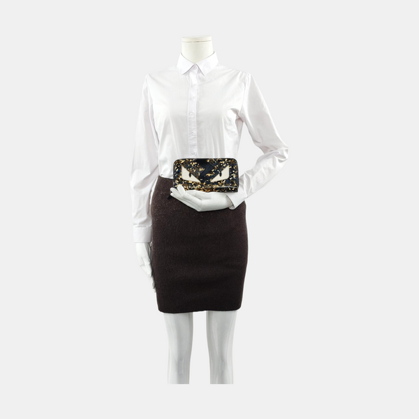 Authenticated pre-owned Monster Calfskin Multicolor Wallet - Wallet at Looply