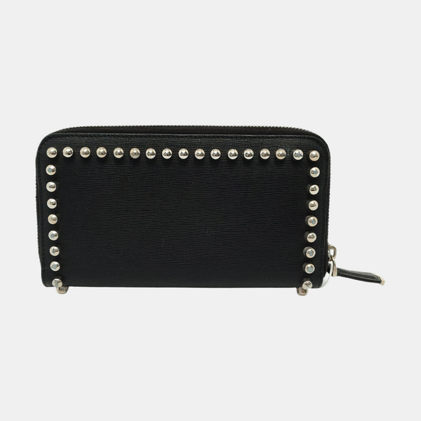 Authenticated pre-owned Karlito Calfskin Black Wallet - Wallet at Looply