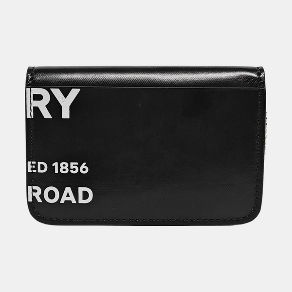 Authenticated pre-owned Horseferry Coated Canvas Black - Shoulder Bag at Looply