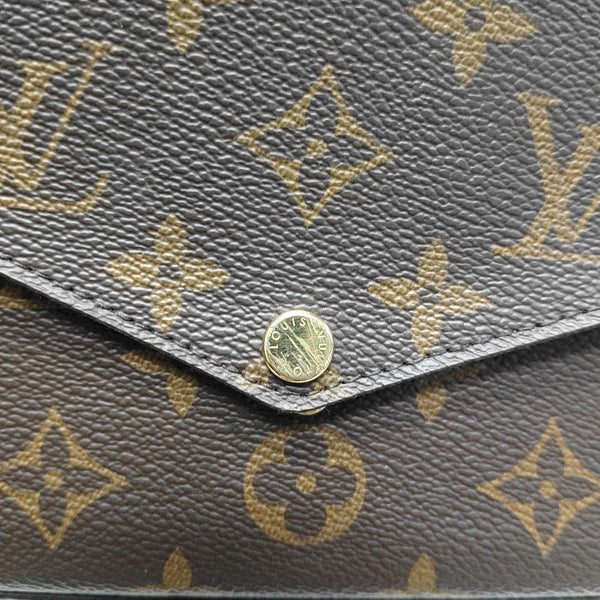 Authenticated pre-owned Félicie Monogram Coated Canvas Brown - Shoulder Bag at Looply