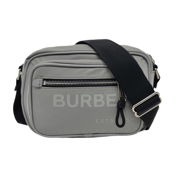 Authenticated pre-owned Horseferry Nylon Gray - Crossbody Bag at Looply