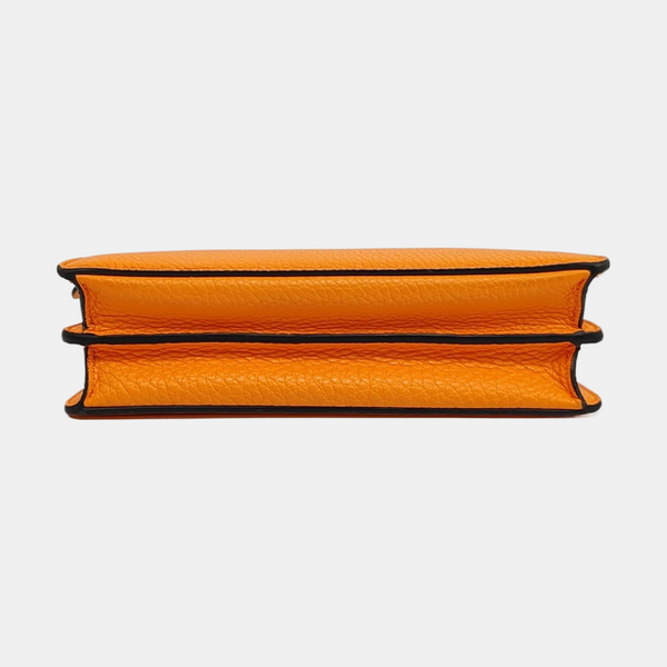 Authenticated pre-owned Peekaboo Essential Calfskin Orange - Shoulder Bag at Looply