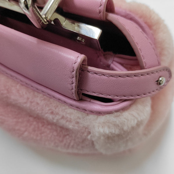 Authenticated pre-owned Peekaboo Mini Fabric Pink - Crossbody Bag at Looply