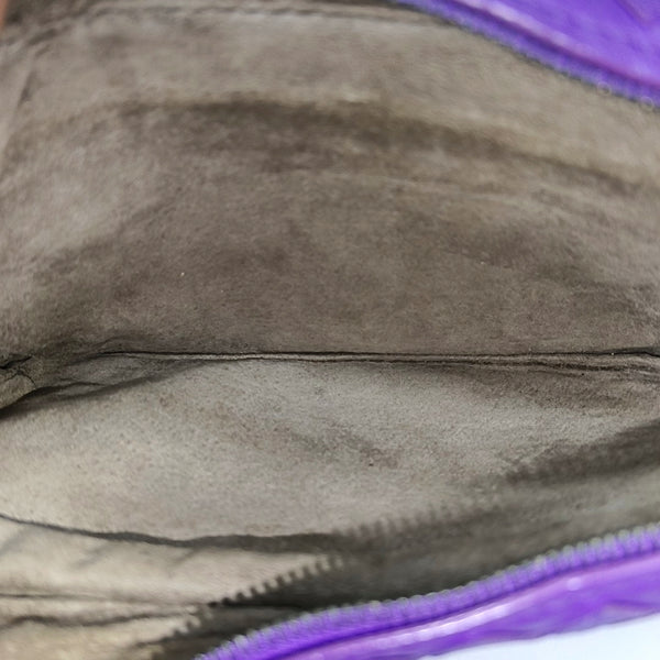 Authenticated pre-owned Olimpia Lambskin Purple - Shoulder Bag at Looply