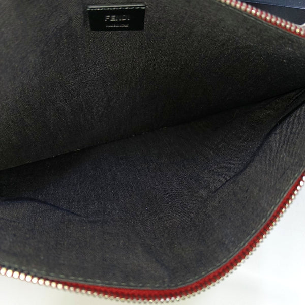 Authenticated pre-owned Monster Calfskin Red - Clutch at Looply