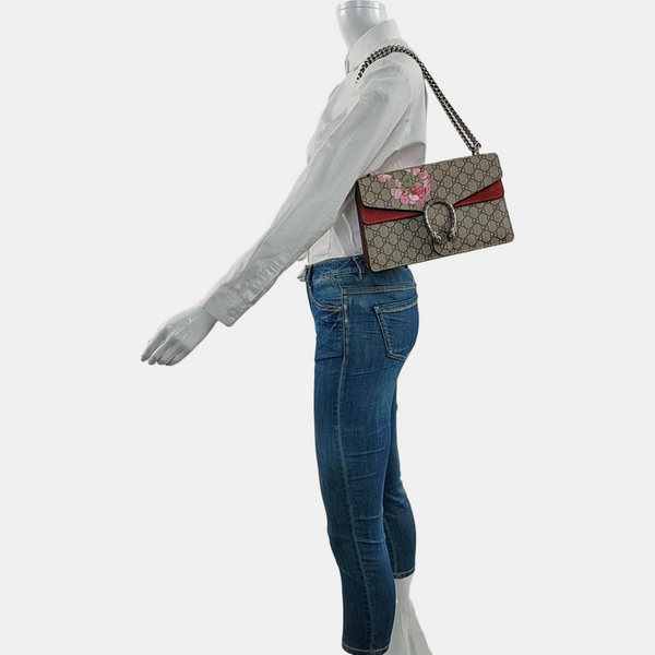 Authenticated pre-owned Dionysus Small Monogram Coated Canvas Beige - Shoulder Bag at Looply
