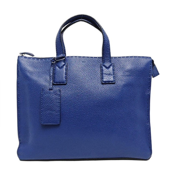 Authenticated pre-owned Peekaboo Calfskin Blue - Top Handle Bag at Looply