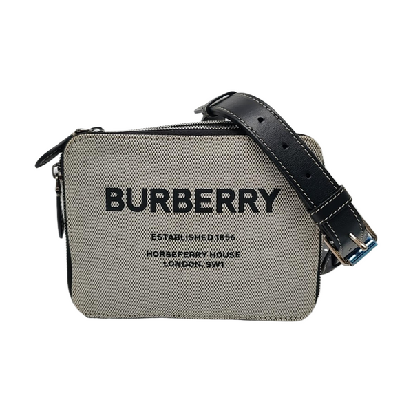 Authenticated pre-owned Horseferry Fabric Gray - Shoulder Bag at Looply