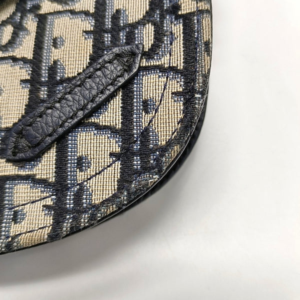 Authenticated pre-owned Saddle Monogram Canvas Beige - Crossbody Bag at Looply