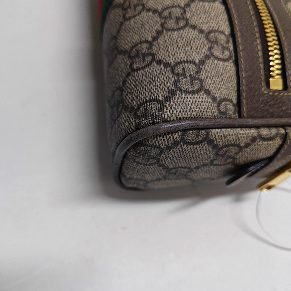 Authenticated pre-owned Ophidia Small Monogram Coated Canvas Beige - Belt Bag at Looply