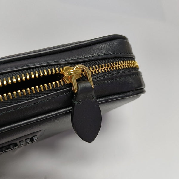 Authenticated pre-owned Arcadie Calfskin Black - Belt Bag at Looply