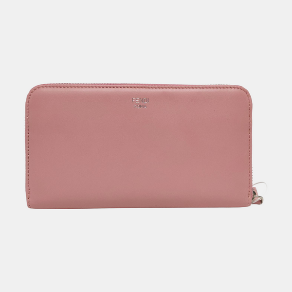 Authenticated pre-owned Monster Calfskin Pink Wallet - Wallet at Looply