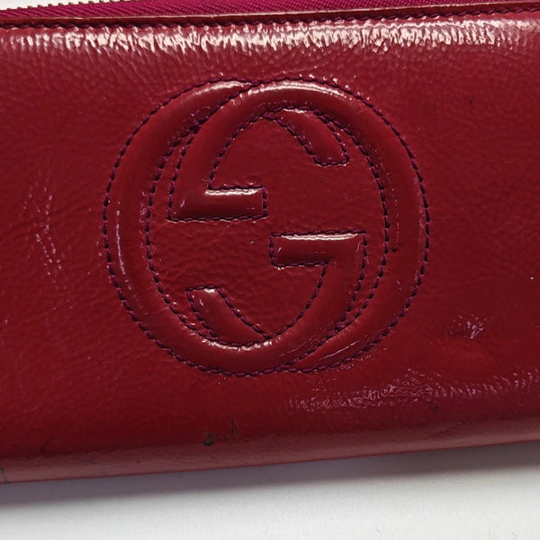 Authenticated pre-owned Soho Calfskin Red Wallet - Wallet at Looply