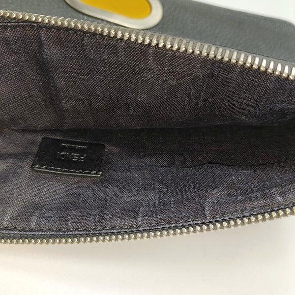 Authenticated pre-owned Monster Calfskin Black - Clutch at Looply