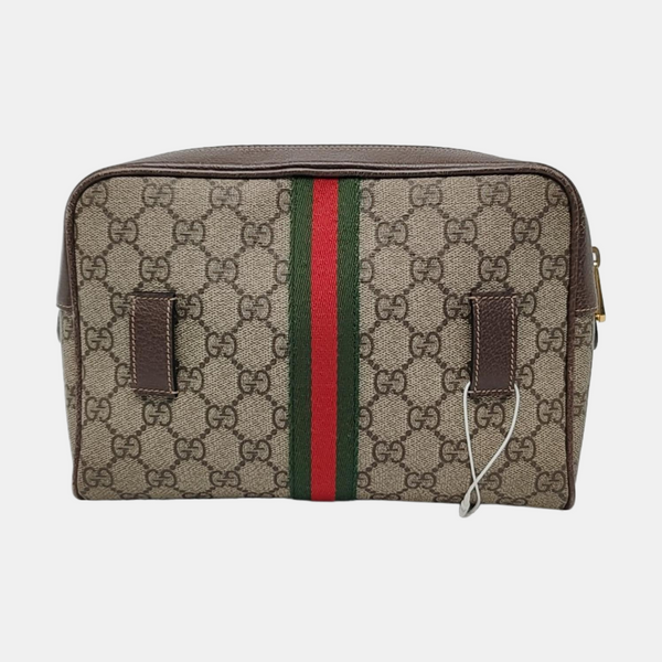 Authenticated pre-owned Ophidia Monogram Coated Canvas Beige - Belt Bag at Looply