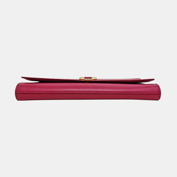 Authenticated pre-owned Chyc Y Ligne Calfskin Pink - Clutch at Looply