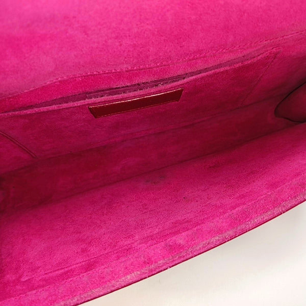 Authenticated pre-owned Chyc Y Ligne Calfskin Pink - Clutch at Looply