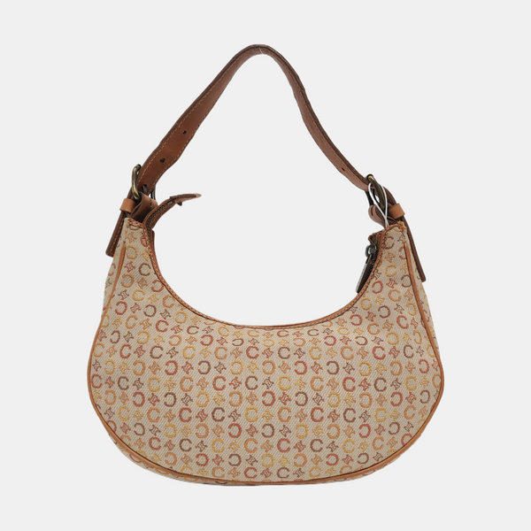 Authenticated pre-owned Ava Fabric Beige - Top Handle Bag at Looply