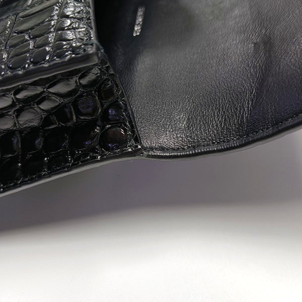 Authenticated pre-owned Hourglass Extra Small Calfskin Black - Belt Bag at Looply