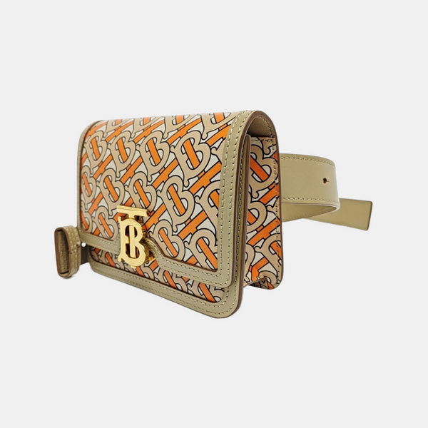 Authenticated pre-owned Tb Mini Calfskin Multicolor - Belt Bag at Looply