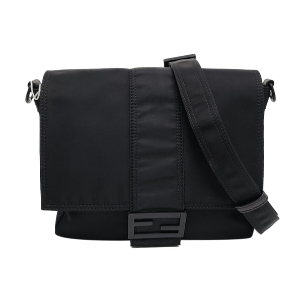 Authenticated pre-owned Baguette Medium Nylon Black - Shoulder Bag at Looply
