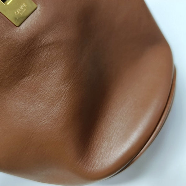 Authenticated pre-owned Bucket 16 Calfskin Brown - Shoulder Bag at Looply