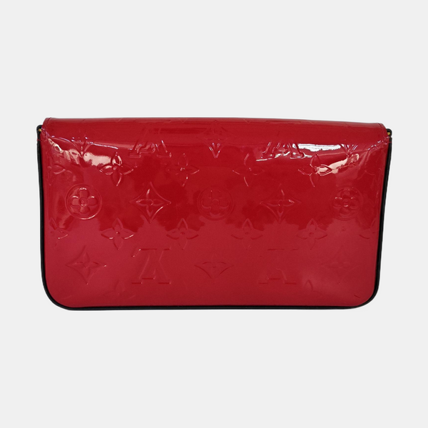Authenticated pre-owned Félicie Monogram Patent Leather Red - Shoulder Bag at Looply