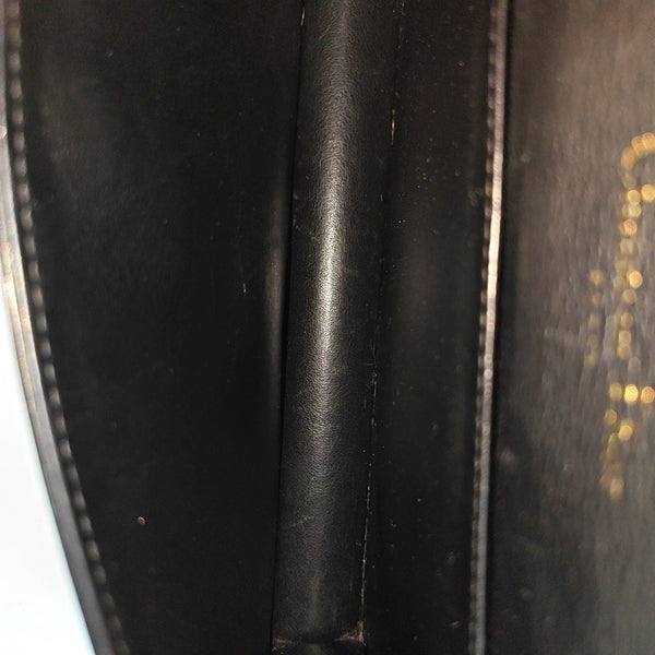Authenticated pre-owned Lady Dior Cannage Patent Leather Black - Shoulder Bag at Looply