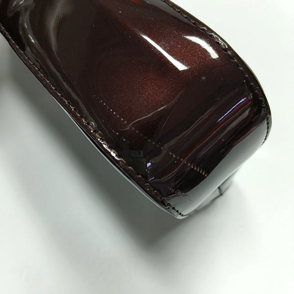 Authenticated pre-owned Sobe Patent Leather Burgundy - Clutch at Looply
