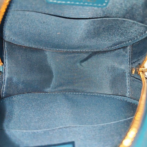Authenticated pre-owned Chanel 19 Quilted Lambskin Blue - Shoulder Bag at Looply
