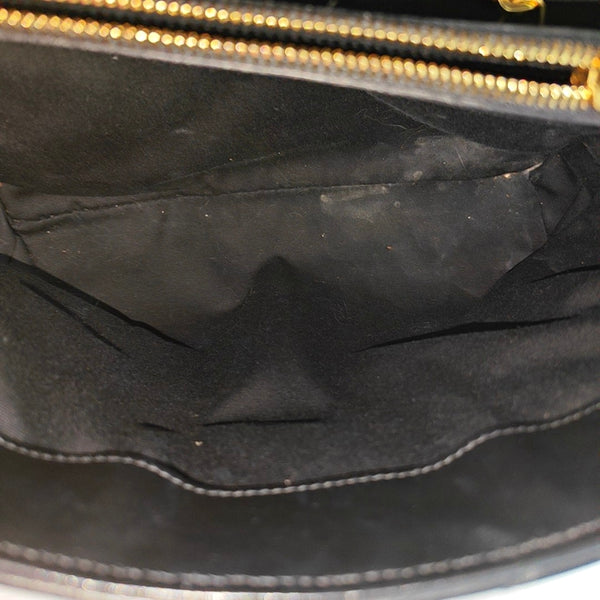 LOULOU Small Quilted Calfskin Black