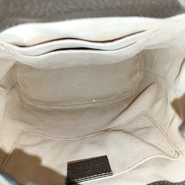 Authenticated pre-owned Ophidia Small Monogram Coated Canvas Beige - Top Handle Bag at Looply