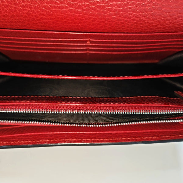 Authenticated pre-owned Dionysus Super Mini Calfskin Red - Shoulder Bag at Looply