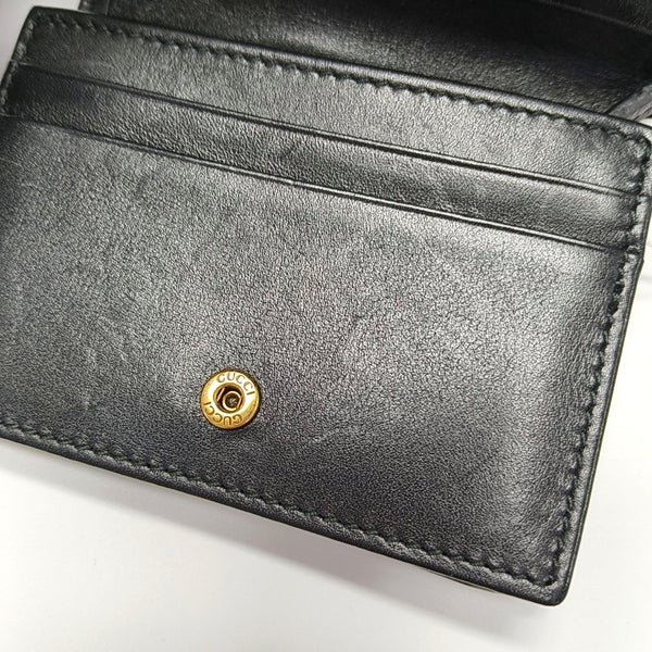 Authenticated pre-owned GG Marmont Calfskin Black Wallet - Wallet at Looply