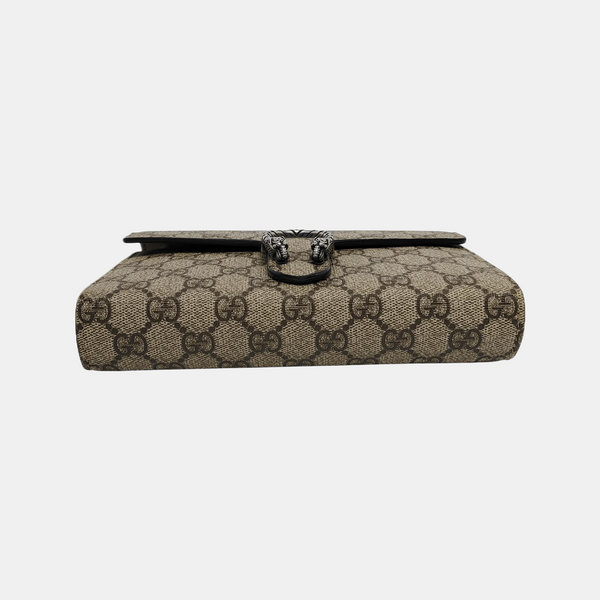 Authenticated pre-owned Dionysus Monogram Coated Canvas Beige - Shoulder Bag at Looply