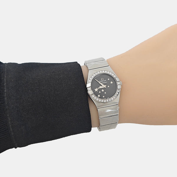 Constellation 24mm Black Quartz Watch
