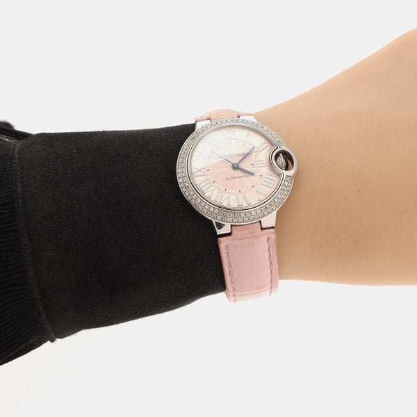 32.5mm Rose Pink Automatic Watch