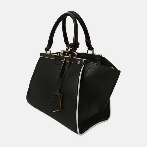 Authenticated pre-owned 3Jours Calfskin Black - Shoulder Bag at Looply