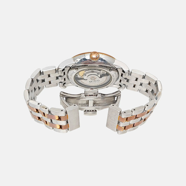 Baroncelli 38mm White Automatic Watch