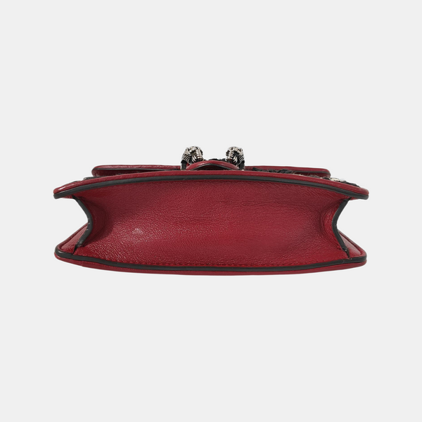 Authenticated pre-owned Dionysus Super Mini Monogram Wool Black - Crossbody Bag at Looply