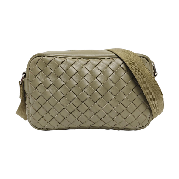 Intrecciato Small Calfskin Gre - Image 1