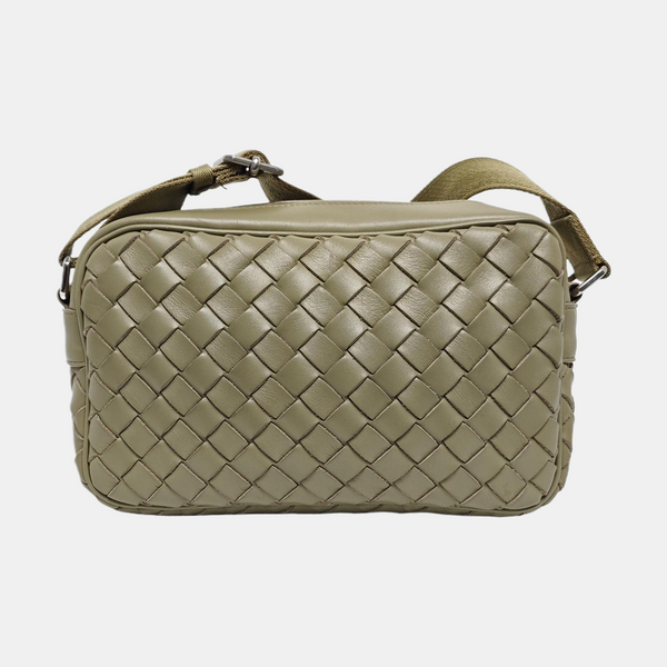 Intrecciato Small Calfskin Gre - Image 7