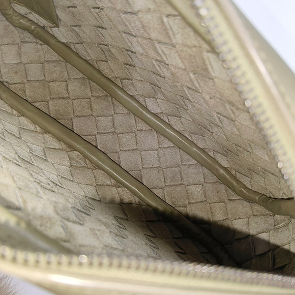 Intrecciato Small Calfskin Gre - Image 9
