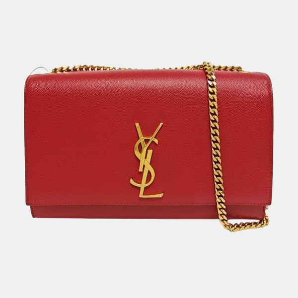 Authenticated pre-owned KATE Medium Calfskin Red - Shoulder Bag at Looply