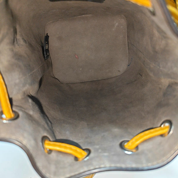Mon Tresor Mini Calfskin Yellow - Image 7
