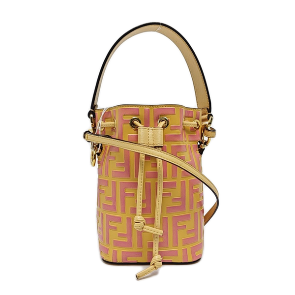 Mon Tresor Mini Calfskin Yello - Image 1