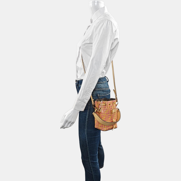 Mon Tresor Mini Calfskin Yello - Image 4