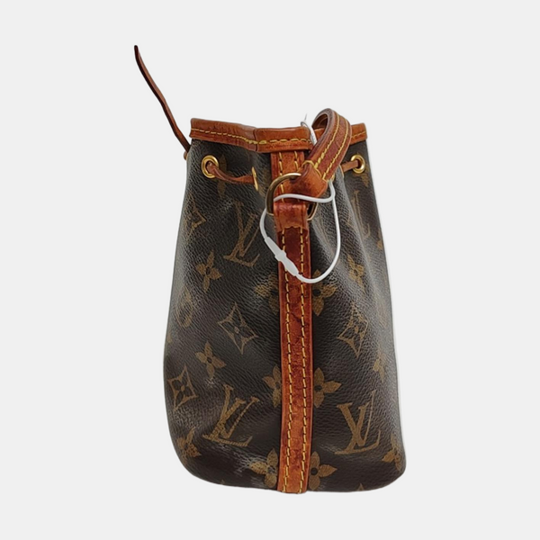 NÉONOÉ Nano Monogram Coated Canvas Brown - Image 3