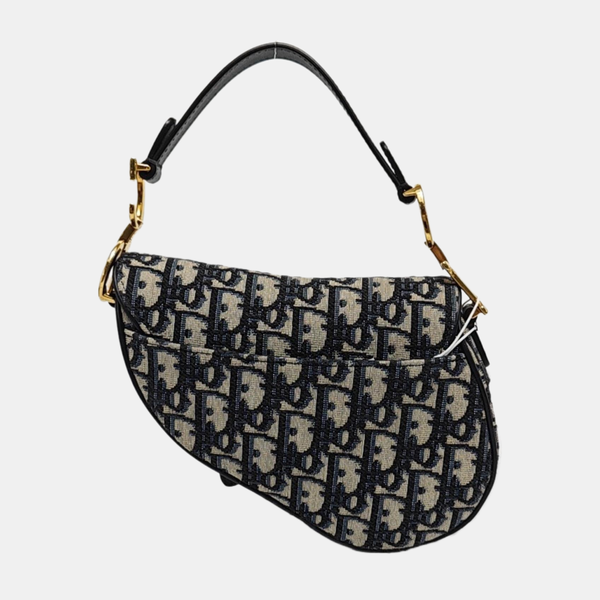Saddle Mini Monogram Canvas Blue - Image 5