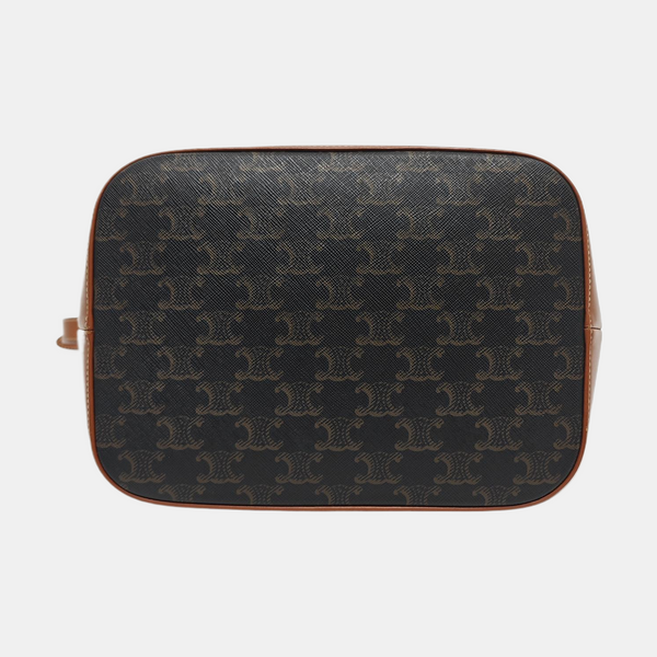 TRIOMPHE CANVAS Medium Coated Canvas Brown - Image 6